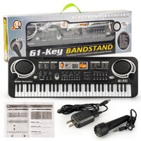 (SHOP CHUYÊN SI) ĐÀN PIANO 61 PHÍM CHO BÉ KÈM MIC SIZE LỚN FULLBOX (SIÊU RẺ) (SALE)