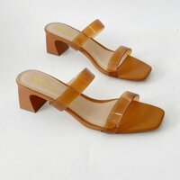 [shop giay minh thu] Dép guốc quai trong MT2503