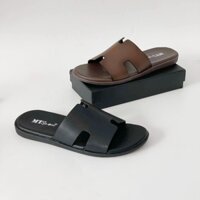 [shop giay minh thu] Dép nam chữ H MT423