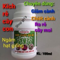 (Shop Gt19) (Gt2015) Giâm cành Chiết cành  Ra rễ cây mai Ra rễ Cực mạnh N3m - KL: 100ml