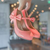 [Shop Hot Sale] Giày Cao Gót Bé Gái Giày Da Trẻ Em Giày Công Chúa Nhỏ Đỏ Bé Gái Biểu Diễn Giày Công Chúa Giày Trẻ Em