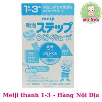 Shop M1 Sữa MEIJI Thanh 1-3 Hàng Nội Địa Nhật (hộp 24 thanh) 672g