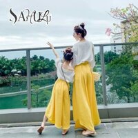 Shop Ngoc Trinh HCM -  Đầm đôi mẹ và bé Jumpsuit cao cấp Chào hè năng động (Sỉ Lẻ Mẫu Mẹ ) Siêu Hot  Cam Kết Uy Tín