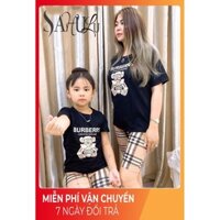 Shop Ngoc Trinh HCM -  Set bộ đồ đôi Burberry mẹ bé - Sỉ từ 5 set trở lên - Nhắn tin cho shop để chọn size Cam Kết Uy Tí