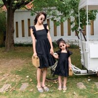 Shop Ngoc Trinh HCM -  Size Người Lớn Đầm quý tộc độc và lạ màu đen huyền bí Xưởng may giá rẻ nhất Cam Kết Uy Tín