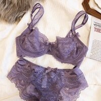 Shop Quần Lót Ren Gợi Cảm Nữ Ngực Lớn Nhìn Nhỏ Ôm Hơn Nhìn Top Hỗ Trợ Chống Chảy xệ Siêu Mỏng Thoáng Khí Bộ Áo Ngực 1.11
