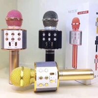 (SHOP SỈ) (CHUYÊN SỈ LẺ) MICRO KARAOKE KÈM LOA WSTER WS 858 (MÀU NGẪU NHIÊN) (GIÁ RẺ) (HÀNG TỐT)  JL 1165