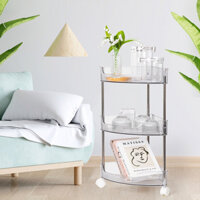 [shop thanh lý] kệ tam giác trong có banh xe