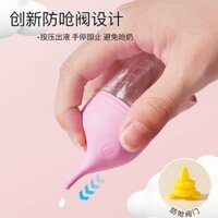 Shop Thú Cưng Chống Choàng Cho Bé Bình Mèo Con Puppies Van Không Khí Bình Sữa Nhỏ Mèo Con Chó Con Cho Thú Cưng Ăn Núm Vú Uống Sữa NP0402