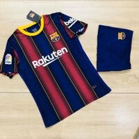 SHOP UY TÍN Áo bóng đá Quần áo thể thao, Quần áo bóng đá thun thái cao cấp l1 - BARCA 2020 sân nhà