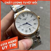 [Shop Uy Tín] Đồng Hồ Nam longines Sapphire L25184 Case 38mm Máy Cơ Automatic Nhật Mặt Cọc La Mã