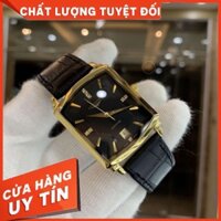 [Shop Uy Tín] Đồng Hồ Nam longines Sapphire LG025A Case 36mm Mặt Chữ Nhật Máy Pin Nhật Chống Xước Tuyệt Đối