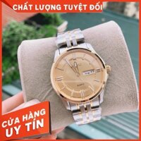 [Shop Uy Tín] Đồng Hồ Nam Seiko Sapphire SK025 Case 40mm Mặt Trơn 2 lịch Máy Pin Nhật