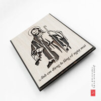 [Shop Uy Tín]  Tranh công giáo: Tranh gỗ SAN-TR26 Chúa Giê-su (Jesus) Chăn Chiên