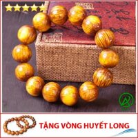 [Shop Uy Tín] Vòng phong thủy gỗ hải liễu 16 ly - Hợp mệnh Kim - Thủy - Mộc V204-16(HL)- Kèm Vòng Gỗ Huyết Long