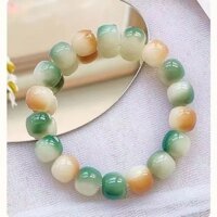 [Shop] Vòng tay Bodhi Xinghua Weiyu Sản phẩm chính hãng cho các cô gái, mềm mại khi chạm vào, hạt Bodhi quấn tay, hạt cầu nguyện Phật giáo, trò chơi văn hóa unisex 3.3