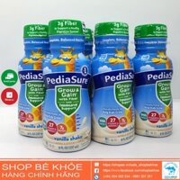(SHOP XINH) Sữa nước Pediasure Grow&gain dành cho bé còi biếng ăn - 237ml: Mỹ (thùng 24 chai)
