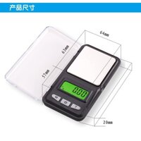 [shopee]  Cân điện tử tiểu ly Beemun 0,01g đến 200g(đen)