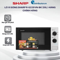 [SHOPEE GIẢM GIÁ] -  Lò vi sóng Sharp R-G225VN-BK(20L)-Chính Hãng