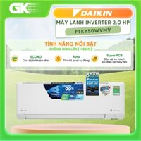 [Shopee - Lắp đặt 0Đ HN HCM] [GIAO TOÀN QUỐC] - Máy Lạnh Daikin Inverter 2 Ngựa FTKY50WVMV (<30m²)