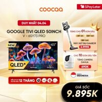 [Shopee - Lắp đặt 0Đ HN HCM] Google Tivi Qled+ 65 Inch - 65Y73 PRO Youtube Netfilx Smart TV