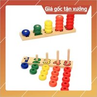 [Shopee Trợ Giá] Đồ Chơi  Cột Học Toán - Giáo Cụ Montessori