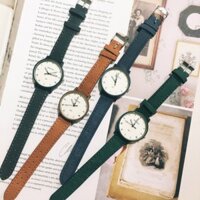 [SHOPEE TRỢ GIÁ] Đồng hồ nữ Doukou dây da thời trang sang trọng
