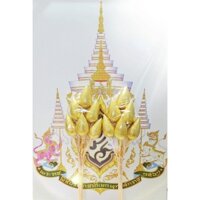[Shopee Trợ Giá]Đồ Thờ Thái Lan Hoa sen vàng thái lan chưng bàn thờ Tổ Phật Thần linh