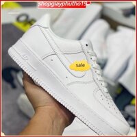 ✅shopgiayphutho19✅Giày_NIKE, Giày AIR FORCE 1 AF1 Trắng full Hàng Cao Cấp Full Box Bill 🕹