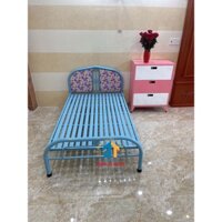 [SHOPLH89] -  Giường ngủ sắt 1m2 x 2m màu xanh dương - ĐẠI THÀNH