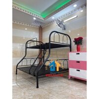 [SHOPLH89] - Giường sắt hai tầng TÂN HÒA PHÁT tầng trên 1m tầng dưới 1m4