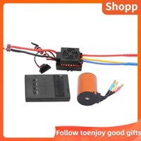 Shopp1 3650 3500KV Brushless Motor Set  Design RC for 1/8 1/10 Car