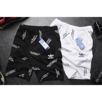 Short Adidas họa chữ