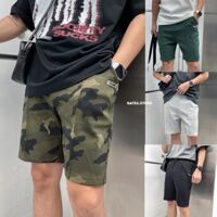 Short BT nỉ sọc gân