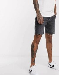 Short Jean Levi’s 501 CT Xám Lông Chuột