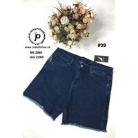 Short Jean Rách Lai Bigsize Nữ (MS 2988), quần đùi, ngoại cỡ