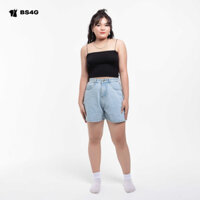 SHORT JEANS TRƠN CÓ LAI - SB001