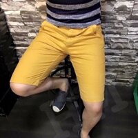 Short kaki trơn nhiều màu.