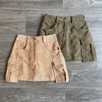 Short Váy Mixxo Nhung Tăm Túi Hộp