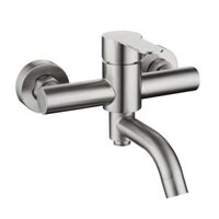 Shower Mixer Faucet Install Range 13-17cm Bath Tub Mixing Valve Hot Cold Tap