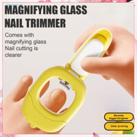 Showmefly  Tông đơ cắt móng tay di động có kính lúp Tông đơ cắt móng tay 3 trong 1 thân thiện với cha mẹ có đèn Led và kính lúp cho trẻ sơ sinh Người lớn Dụng cụ chải lông làm móng tay