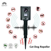 [Shpyht] Máy đuổi chó mèo năng lượng mặt trời siêu âm Fox Pest Scarer Deterrent Repeller Garden Mới