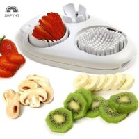 [Shpyht] Máy thái trứng sáng tạo 3in1 Máy thái trứng luộc cứng Máy thái thực phẩm nhà bếp Máy thái lát rau quả Máy thái hướng dẫn sử dụng Dụng cụ thái lát gia dụng Đồ dùng nhà bếp mới