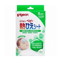 [SHQ] Miếng dán hạ sốt PIGEON (6 miếng) - hàng nội địa Nhật Bản