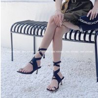 Shu Store | Giày cao gót 7cm giày cột dây vải thời trang mới sang trọng cho nữ