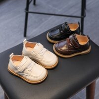 [Shubimkids] -GY02 - Giày da đế mềm cho bé trai tập đi - size 16-26