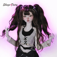 Shugafairy Kaka BJD Doll 1 / 4 Full SetF Bariy Body Y2k Phong Cách Thời Trang Đường Phố Thiết Kế Ban Đầu Búp Bê Khớp Di Chuyển Được