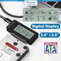 Shuole SATA Sang USB 3.0 / 3.2 Bộ Chuyển Đổi SSD HDD Ổ Đĩa Cứng 22 Pin UASP PS3 PS4 Xbox PC