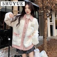 SHUYUE áo khoác dù áo khoác bomber Popular Độc đáo INS fashionable WJK23C08RM 50Z231213