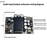 Shvn Tpa3255 Kỹ Thuật Số 2.0 Kênh 600W Âm Thanh Power Amplifier Board Hifi Stereo 300W * 2 Hot